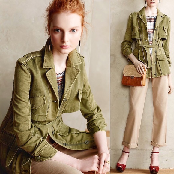 SOLD 💛 ANTHROPOLOGIE Hei Hei Ruffle Anorak Jacket - Picture 6 of 8